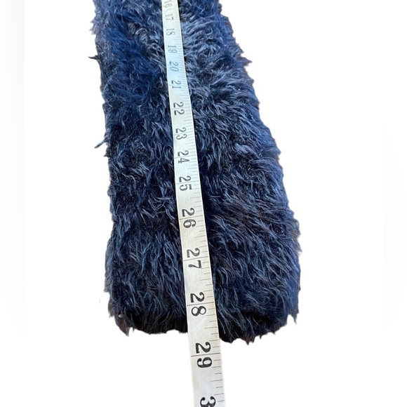 Zara Girls Winter Collection Deep Purple Fuzzy Cardigan Size 11-12 - Picture 10 of 13